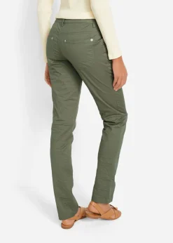Best Pantalón elástico con efecto arrugado Mujer Pantalones