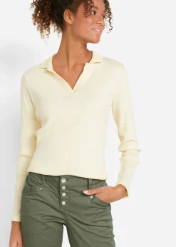 Best Pantalón elástico con efecto arrugado Mujer Pantalones