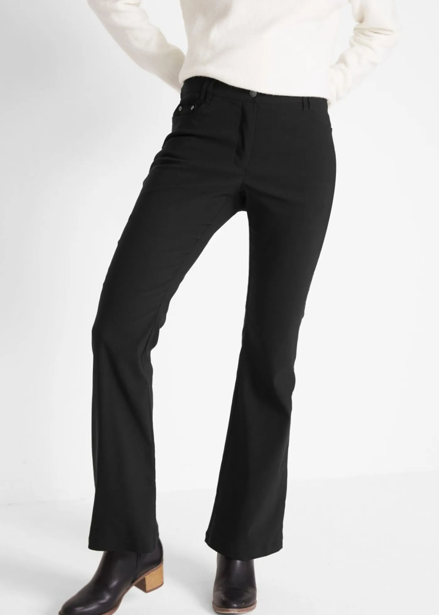 Best Pantalón elástico con viscosa Mujer Pantalones