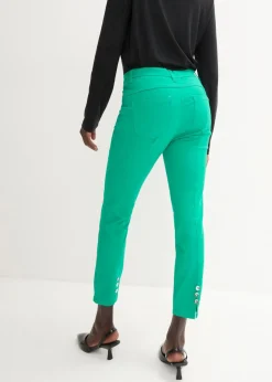 Pantalón elástico de algodón Mujer Pantalones
