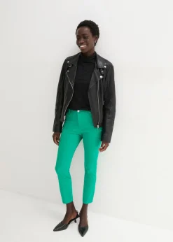 Pantalón elástico de algodón Mujer Pantalones