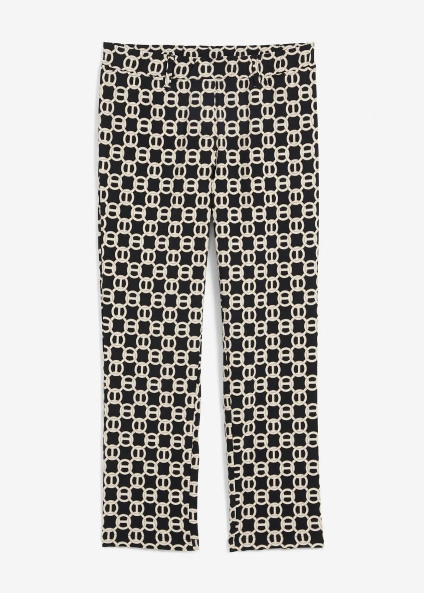 Pantalón elástico de bengalina Mujer Pantalones|Novedades