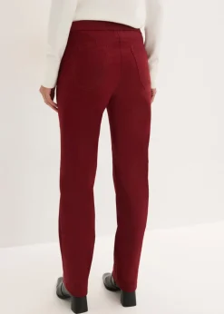 New Pantalón elástico de bengalina Mujer Pantalones