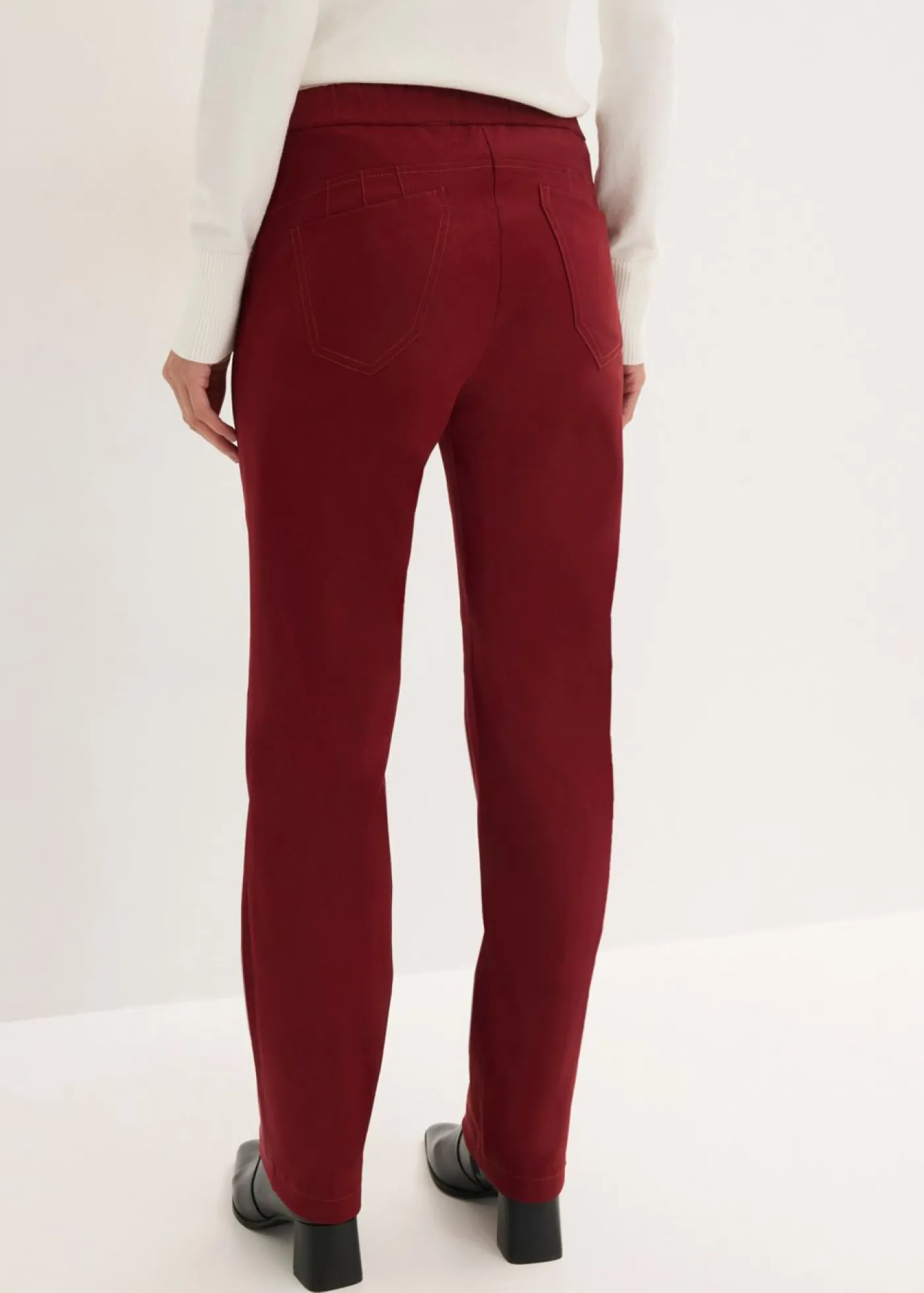 Hot Pantalón elástico de bengalina Mujer Tallas Pequeñas