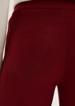 Hot Pantalón elástico de bengalina Mujer Tallas Pequeñas