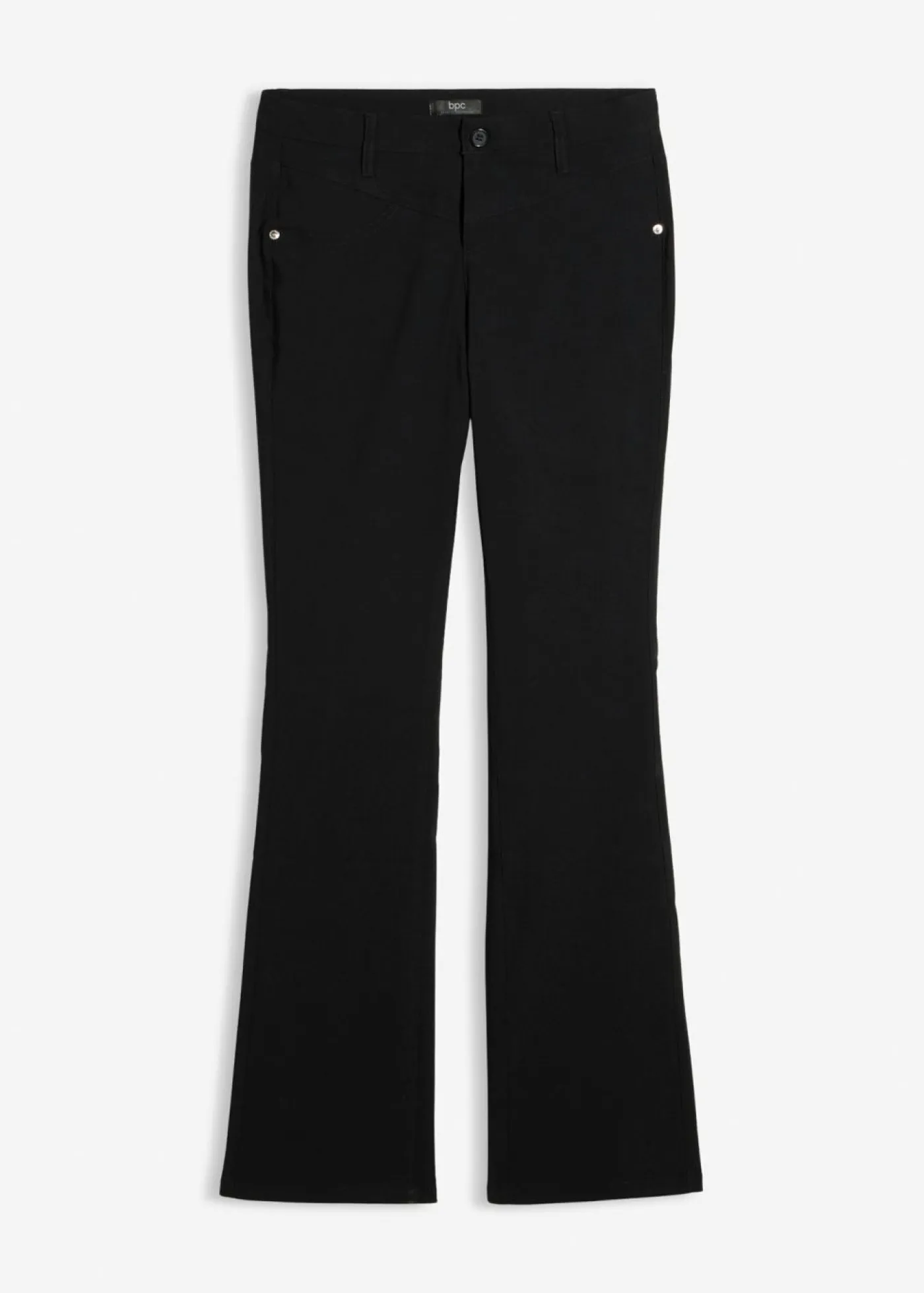 Pantalón elástico de bengalina, bootcut Mujer Tallas Pequeñas
