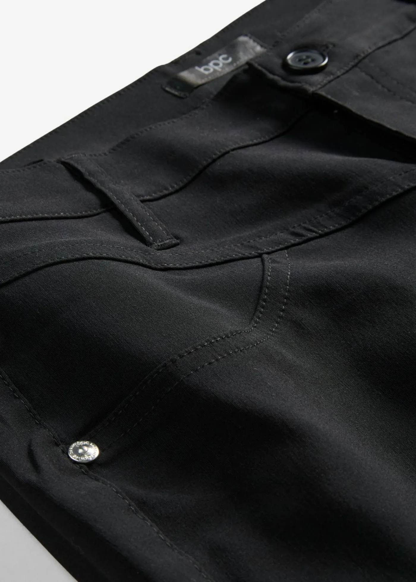 Pantalón elástico de bengalina, bootcut Mujer Tallas Pequeñas