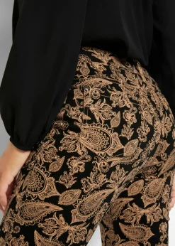 Sale Pantalón elástico estampado Mujer Pantalones