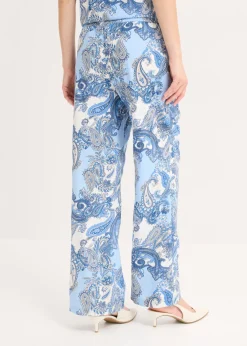 Discount Pantalón estampado de viscosa fluida Mujer Conjuntos De Ropa|Pantalones