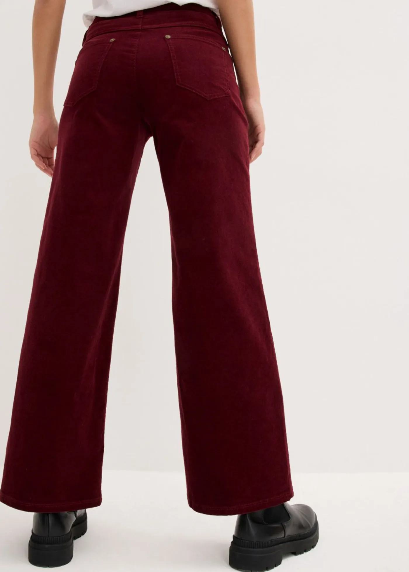 Online Pantalón estilo Marlene de pana Mujer Pantalones