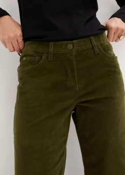 Discount Pantalón estilo Marlene de pana Mujer Pantalones