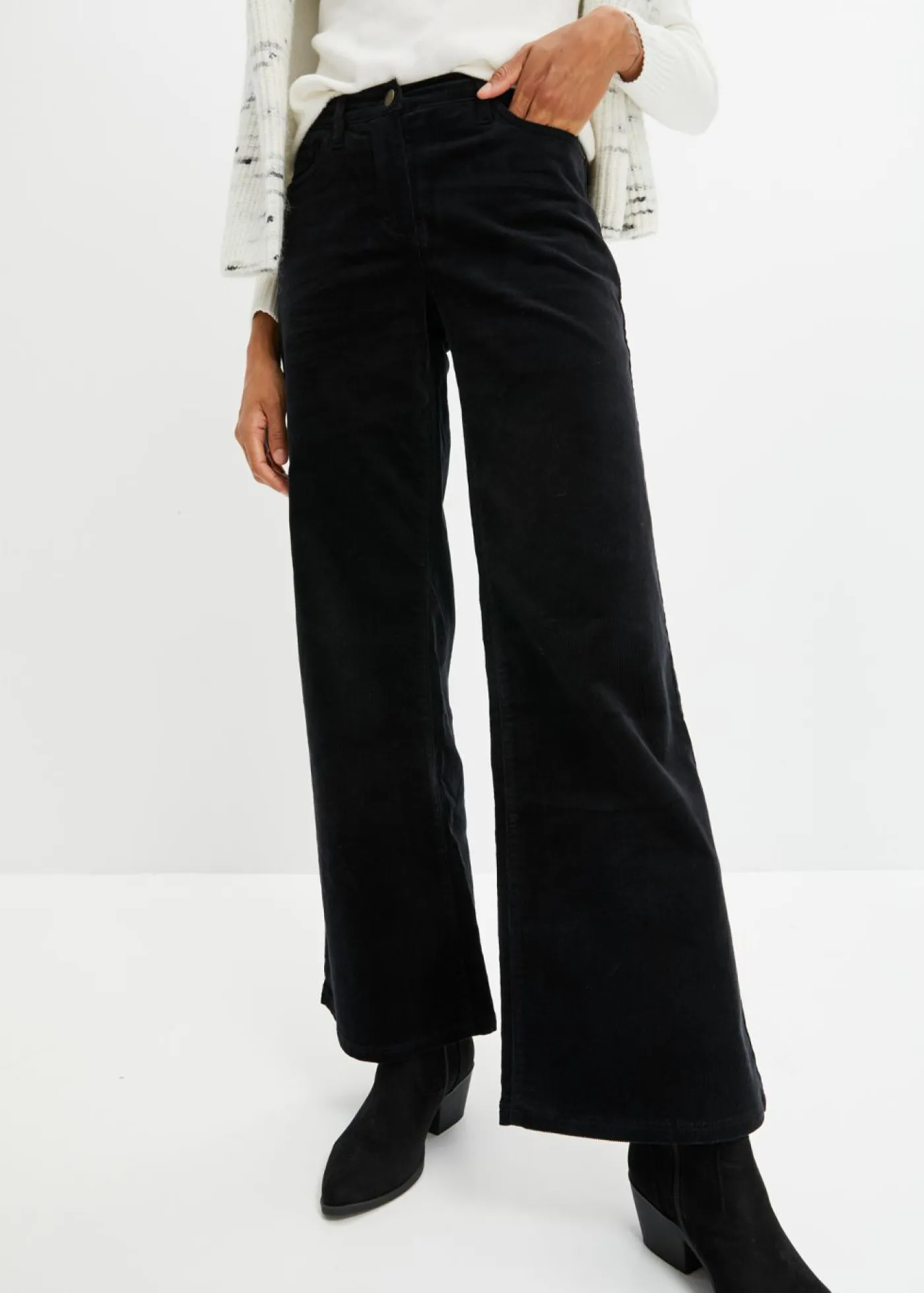 Sale Pantalón estilo Marlene de pana Mujer Pantalones