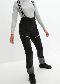 Outlet Pantalón funcional de softshell elástico y repelente al agua Mujer Ropa Para El Aire Libre|Ropa Deportiva