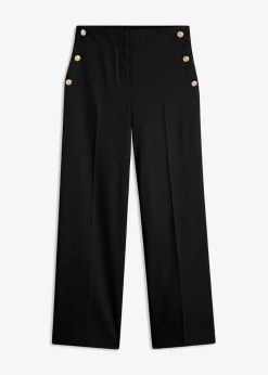 Sale Pantalón Marlene con botones decorativos Mujer Pantalones