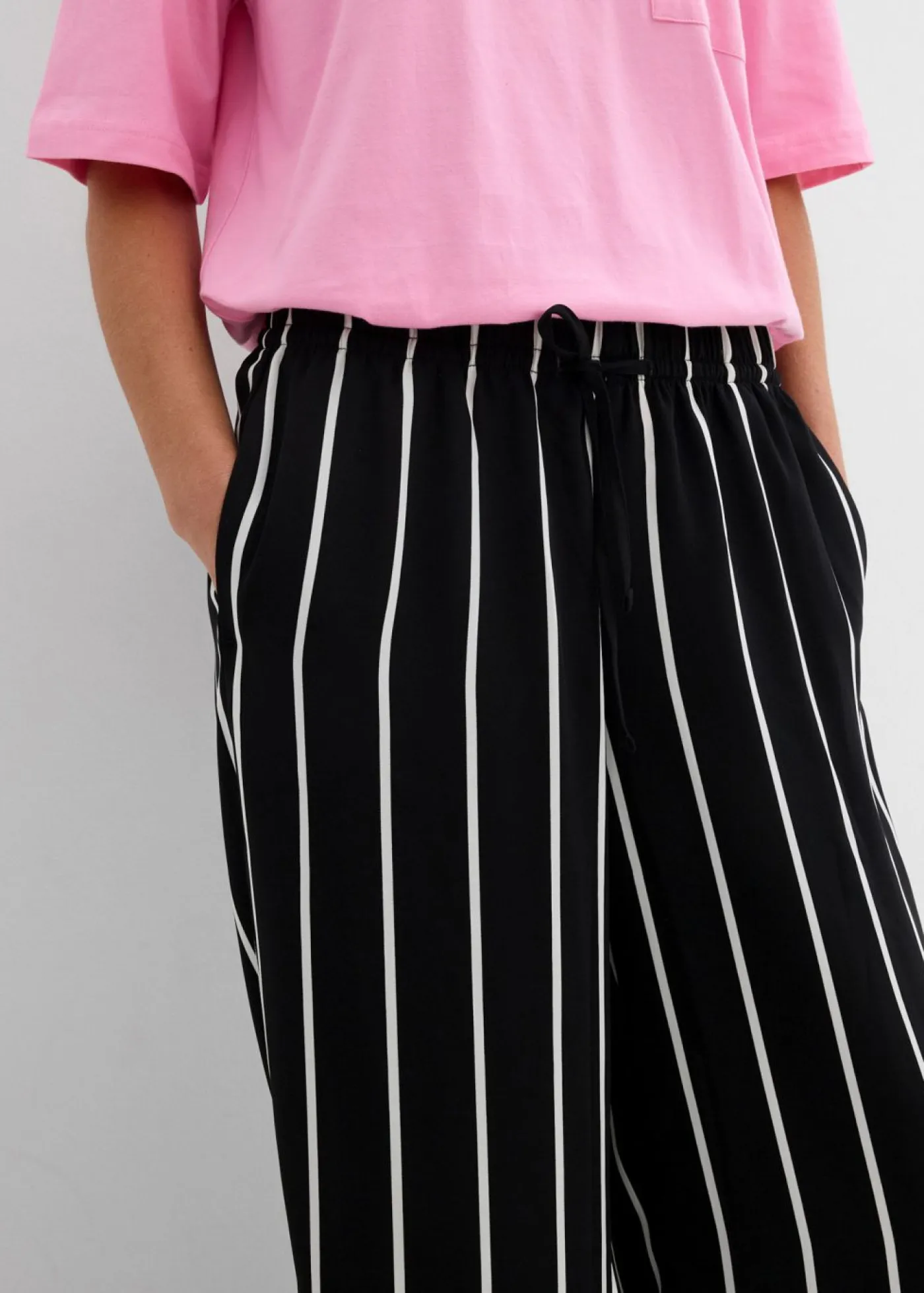 Clearance Pantalón Marlene con cintura elástica Mujer Esenciales|Pantalones