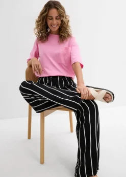 Clearance Pantalón Marlene con cintura elástica Mujer Esenciales|Pantalones