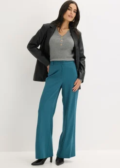 Sale Pantalón Marlene con cinturilla cómoda Mujer Pantalones