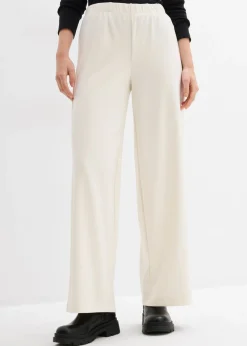 Clearance Pantalón Marlene de cómodo tejido Punto di Roma Mujer Pantalones