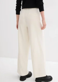 Clearance Pantalón Marlene de cómodo tejido Punto di Roma Mujer Pantalones