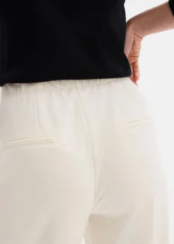 Clearance Pantalón Marlene de cómodo tejido Punto di Roma Mujer Pantalones