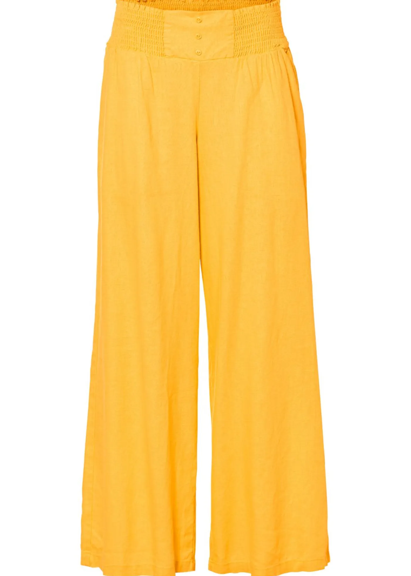 Discount Pantalón Marlene de mezcla vaporosa de lino Mujer Pantalones