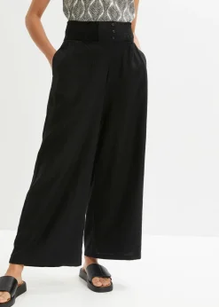 Best Pantalón Marlene de mezcla vaporosa de lino Mujer Pantalones
