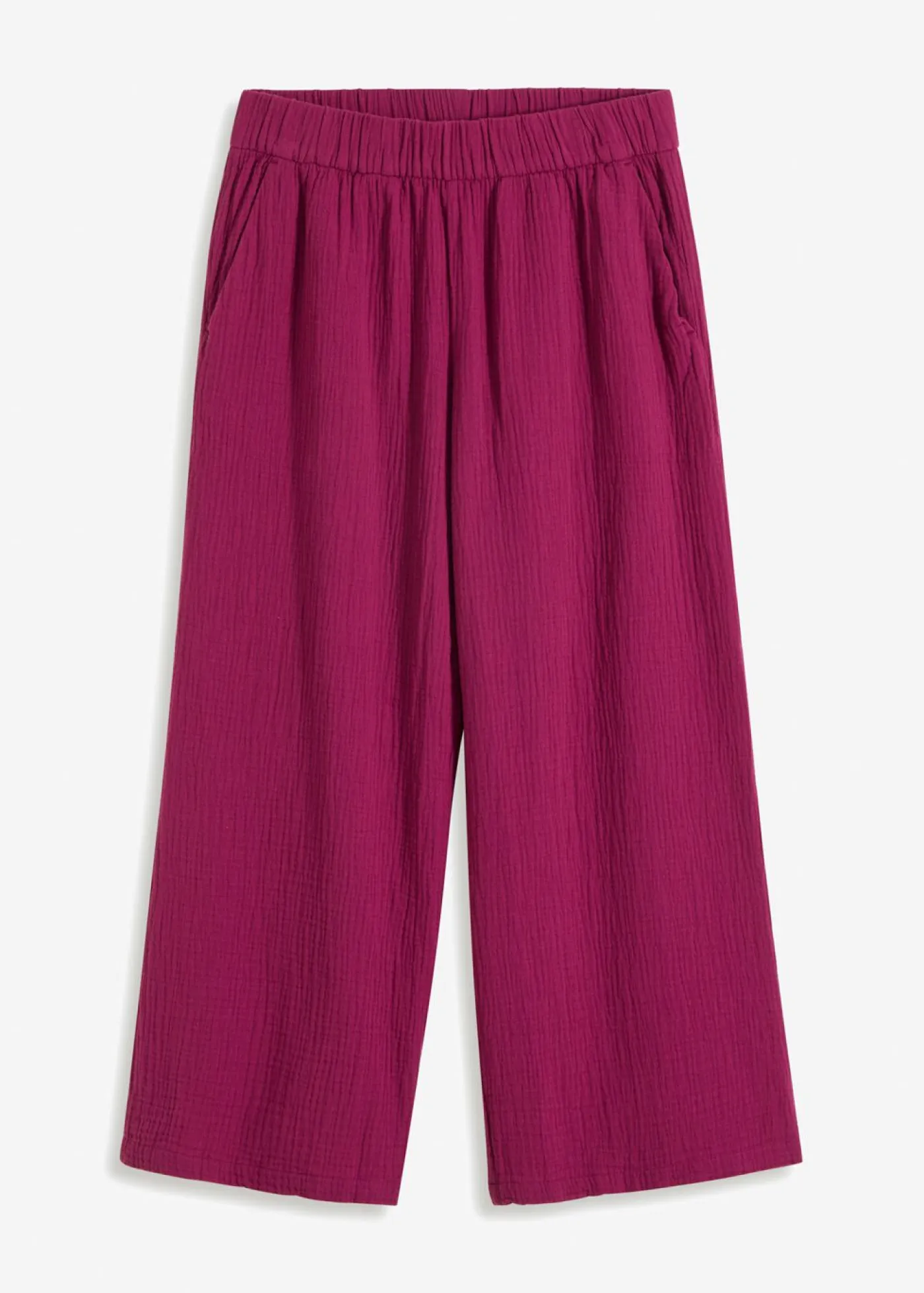 Pantalón Marlene de muselina de algodón Mujer Pantalones|Novedades