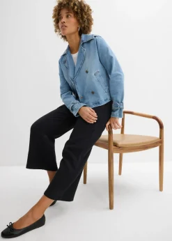 Pantalón Marlene de muselina de algodón Mujer Pantalones|Novedades