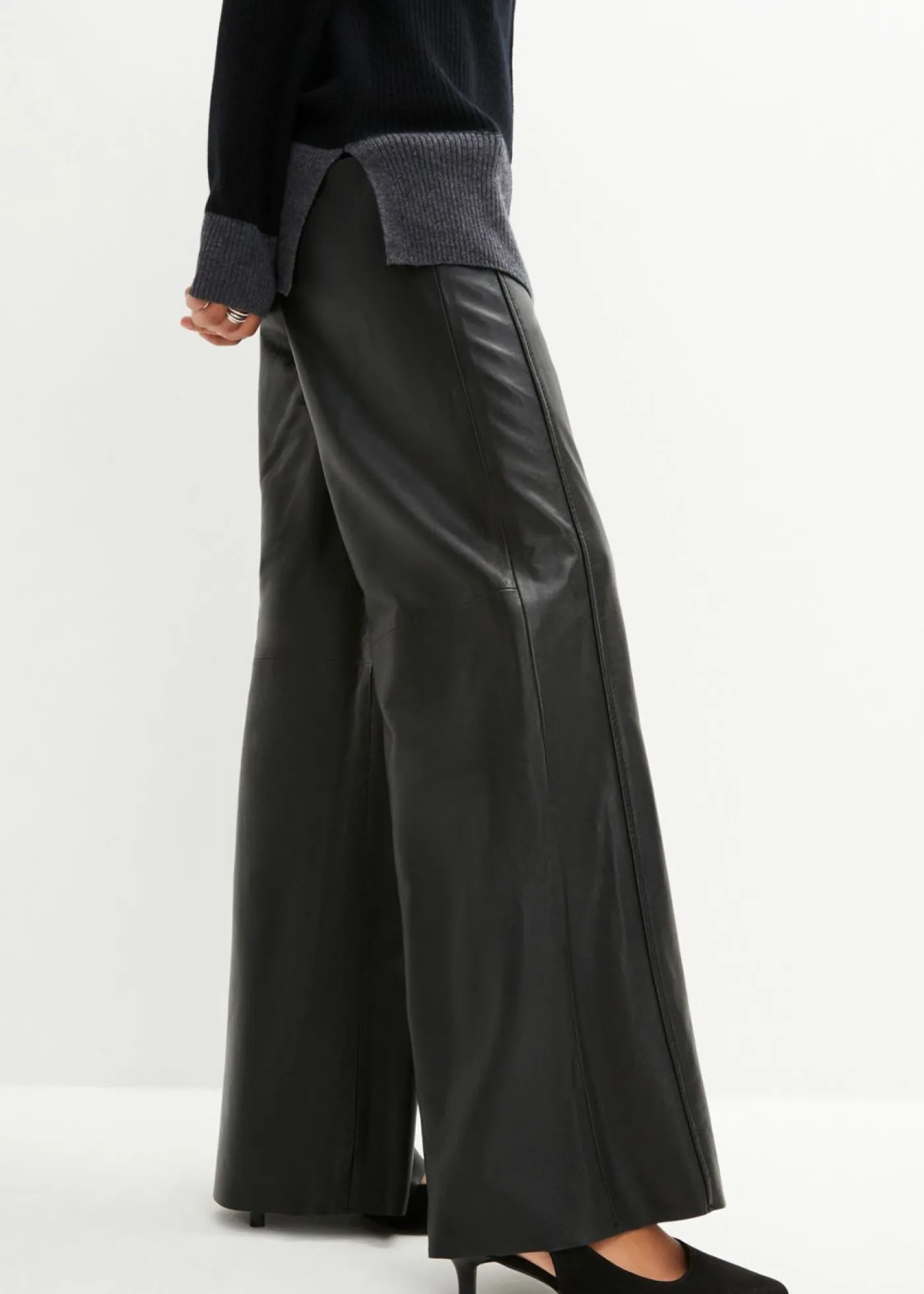 Best Pantalón Marlene de napa de cordero Mujer Premium|Pantalones