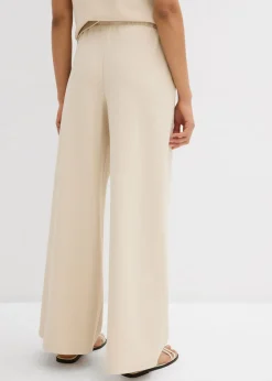 Outlet Pantalón Marlene de piqué Mujer Conjuntos De Ropa|Esenciales