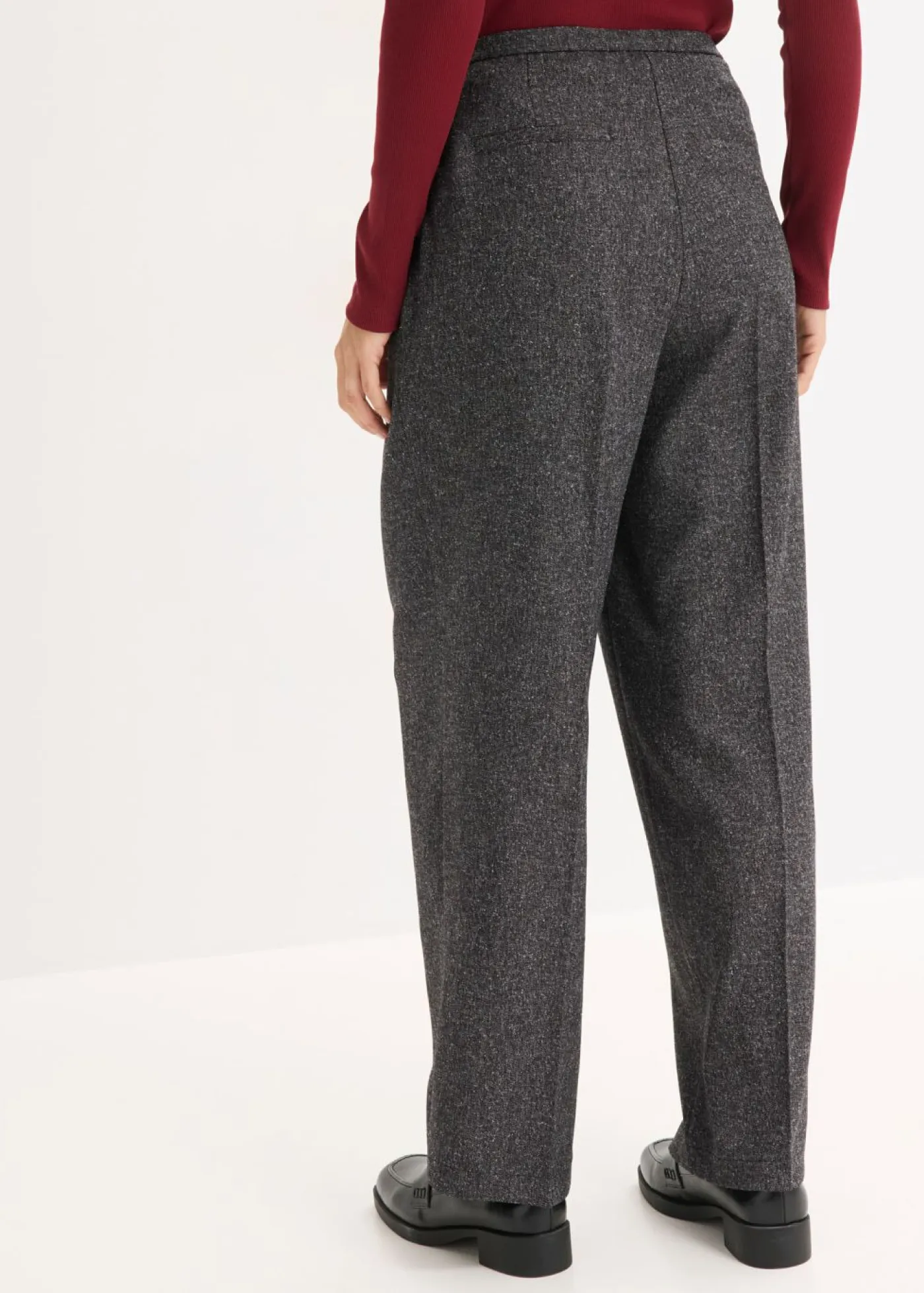 Pantalón Marlene de suave mezcla de viscosa Mujer Esenciales|Pantalones