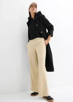 Online Pantalón Marlene de viscosa fluida Mujer Pantalones