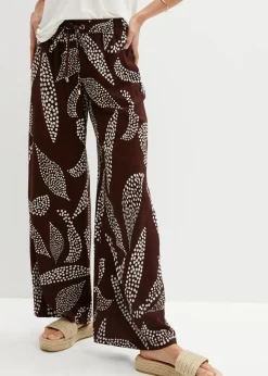Outlet Pantalón Marlene de viscosa Mujer Pantalones