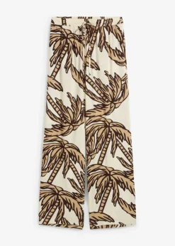 Discount Pantalón Marlene de viscosa fluida Mujer Pantalones