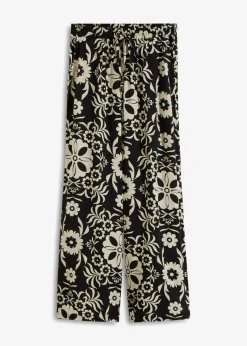 Outlet Pantalón Marlene de viscosa fluida Mujer Pantalones