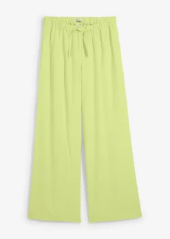 Outlet Pantalón Marlene de viscosa fluida Mujer Pantalones