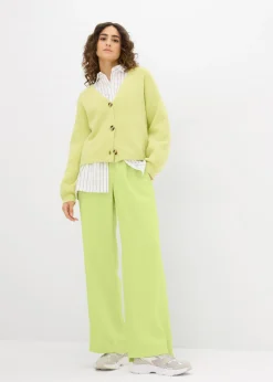 Outlet Pantalón Marlene de viscosa fluida Mujer Pantalones