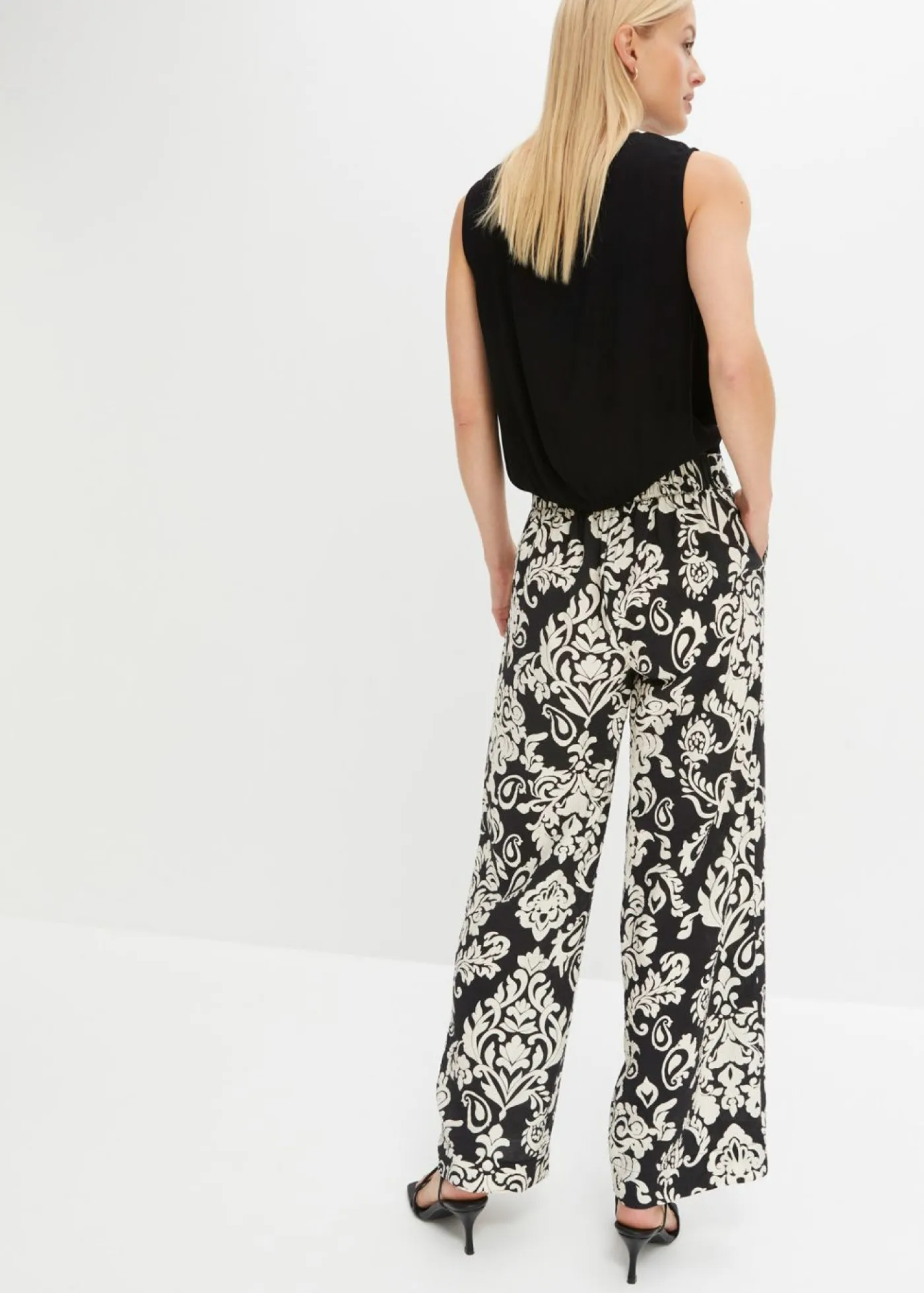 Clearance Pantalón palazzo Mujer Pantalones