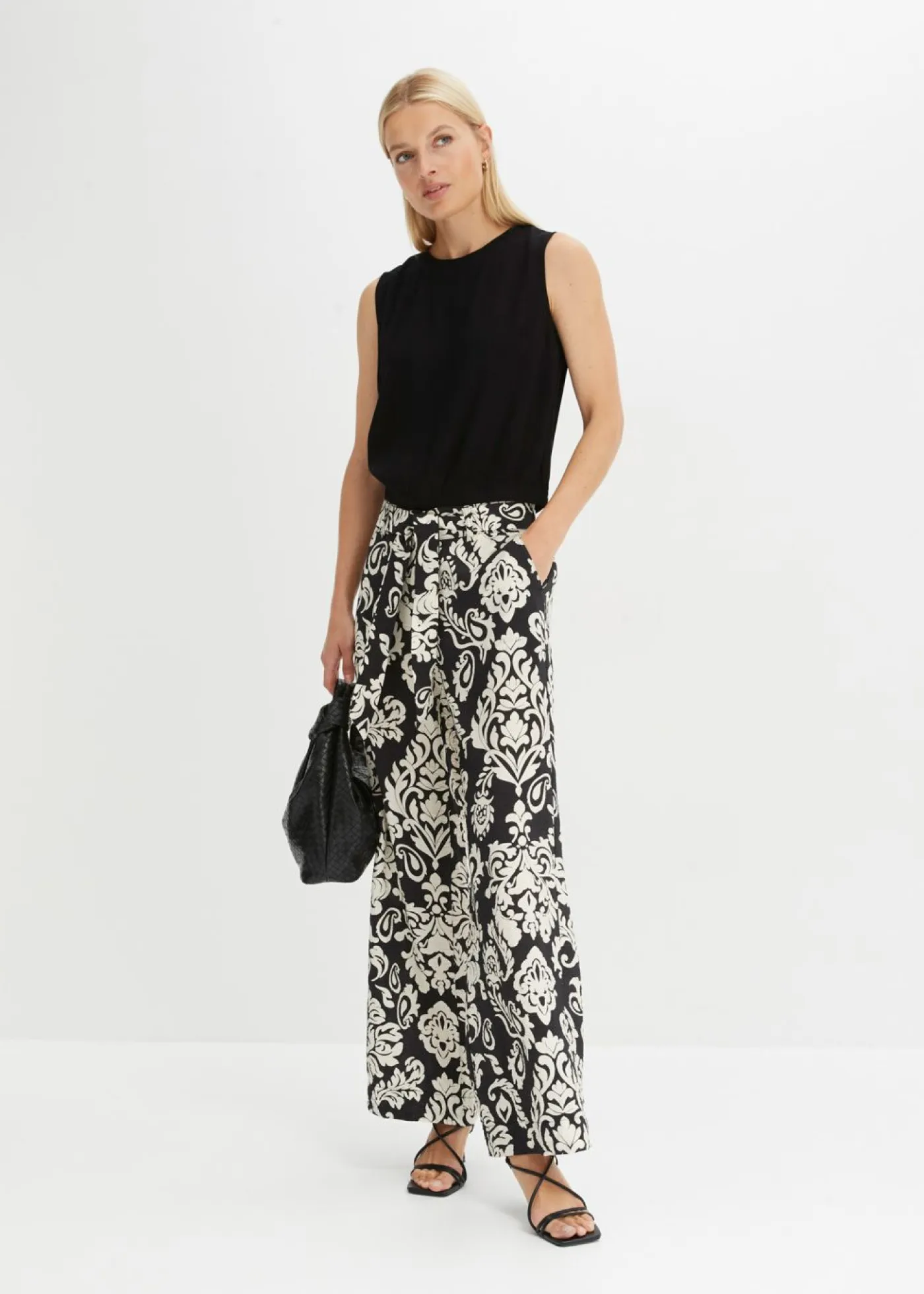 Clearance Pantalón palazzo Mujer Pantalones