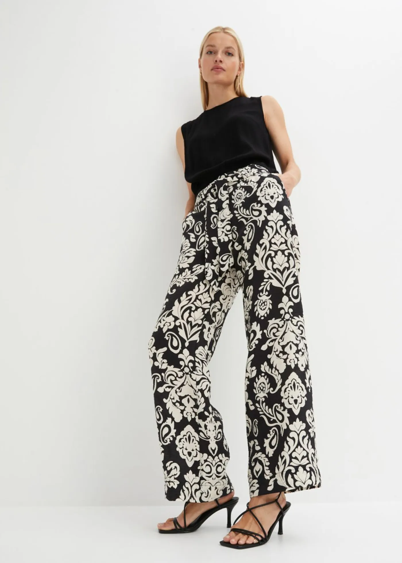 Clearance Pantalón palazzo Mujer Pantalones