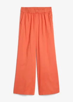 Best Pantalón palazzo ancho con cintura cómoda Mujer Pantalones