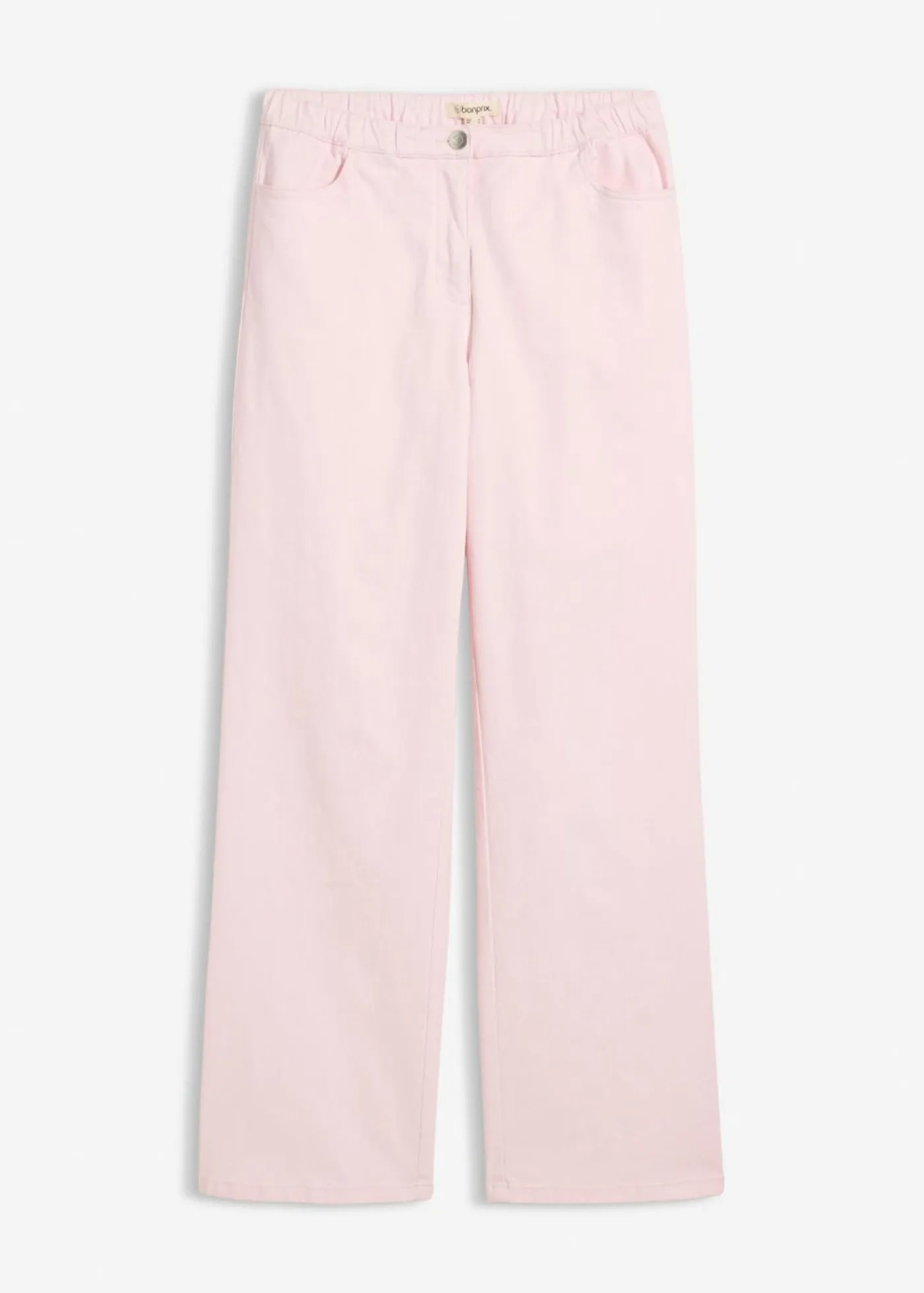 Clearance Pantalón palazzo con cinturilla cómoda y talle alto Mujer Pantalones|Novedades