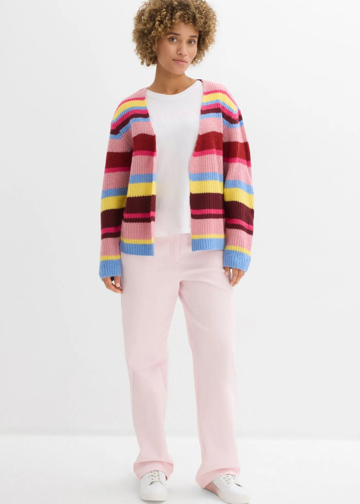 Clearance Pantalón palazzo con cinturilla cómoda y talle alto Mujer Pantalones|Novedades