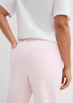 Clearance Pantalón palazzo con cinturilla cómoda y talle alto Mujer Pantalones|Novedades