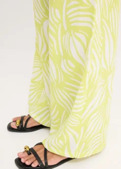 Best Pantalón palazzo con cintura cómoda Mujer Pantalones
