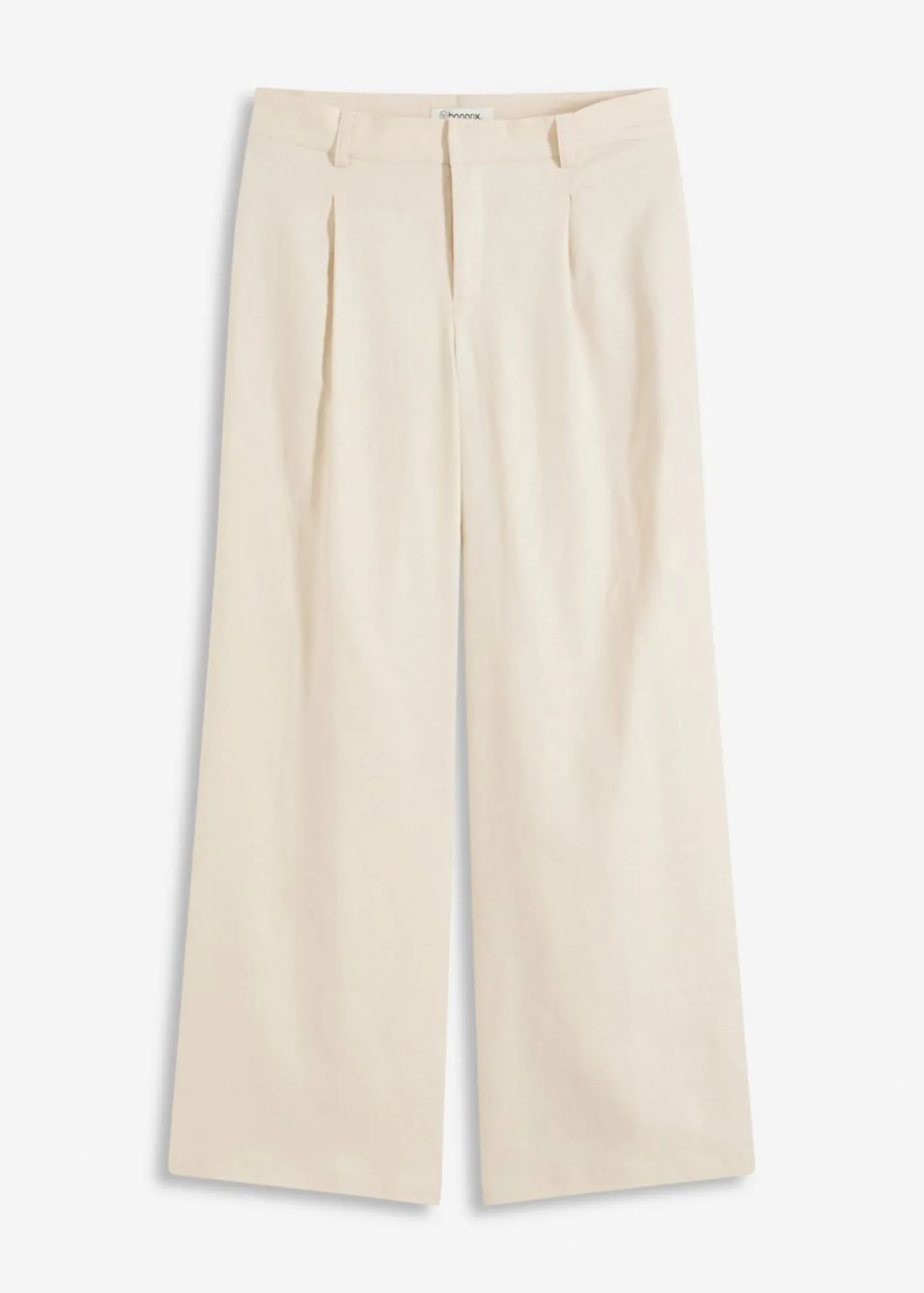 Online Pantalón palazzo de lino Mujer Pantalones