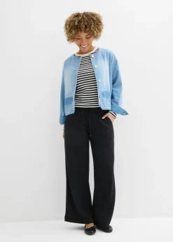 Discount Pantalón palazzo de muselina Mujer Pantalones|Tallas Pequeñas