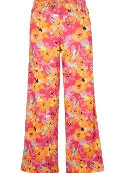 Best Pantalón Palazzo de punto de mezcla de viscosa Mujer Pantalones