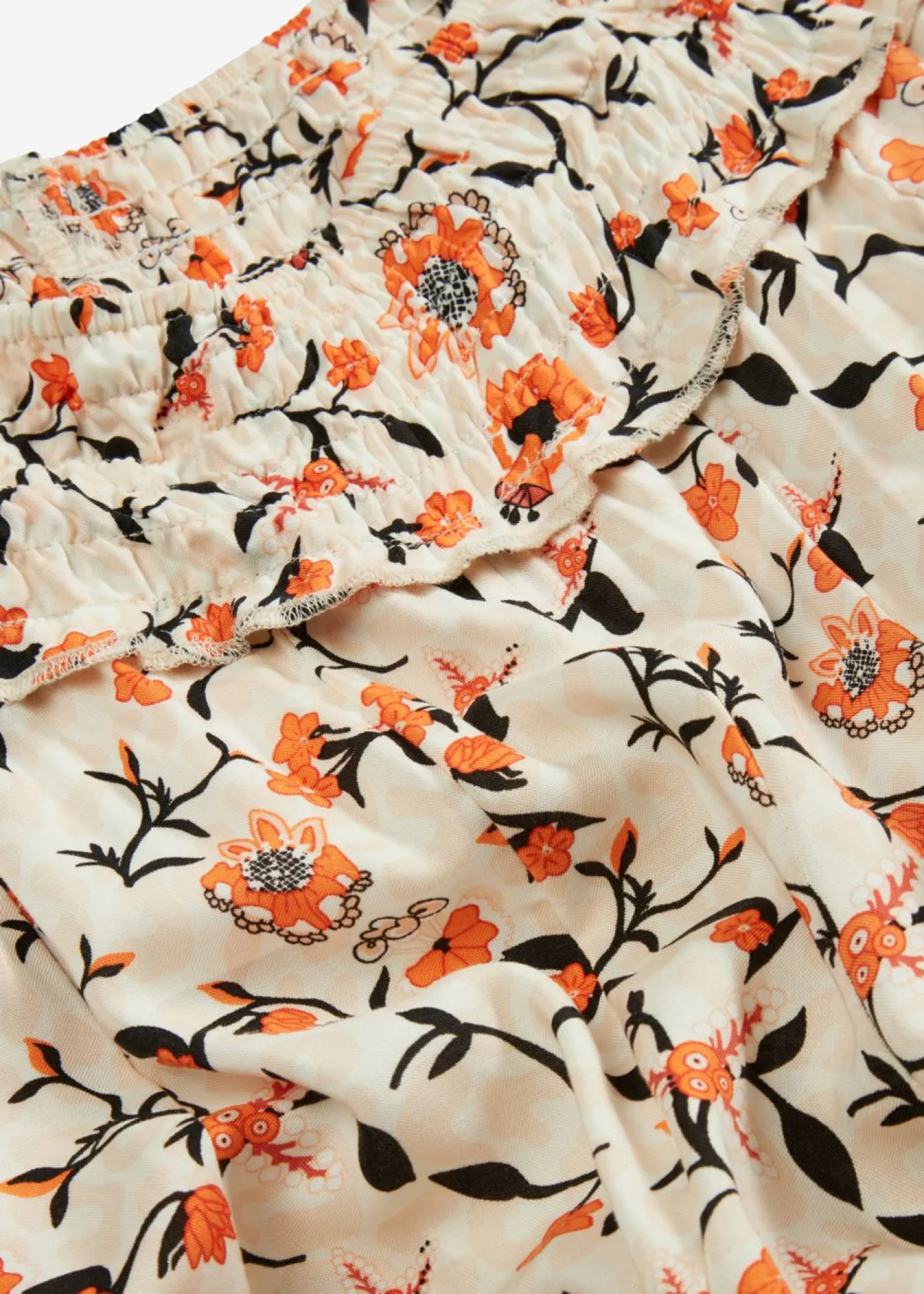 Pantalón Palazzo de viscosa fluida Mujer Pantalones|Tallas Pequeñas