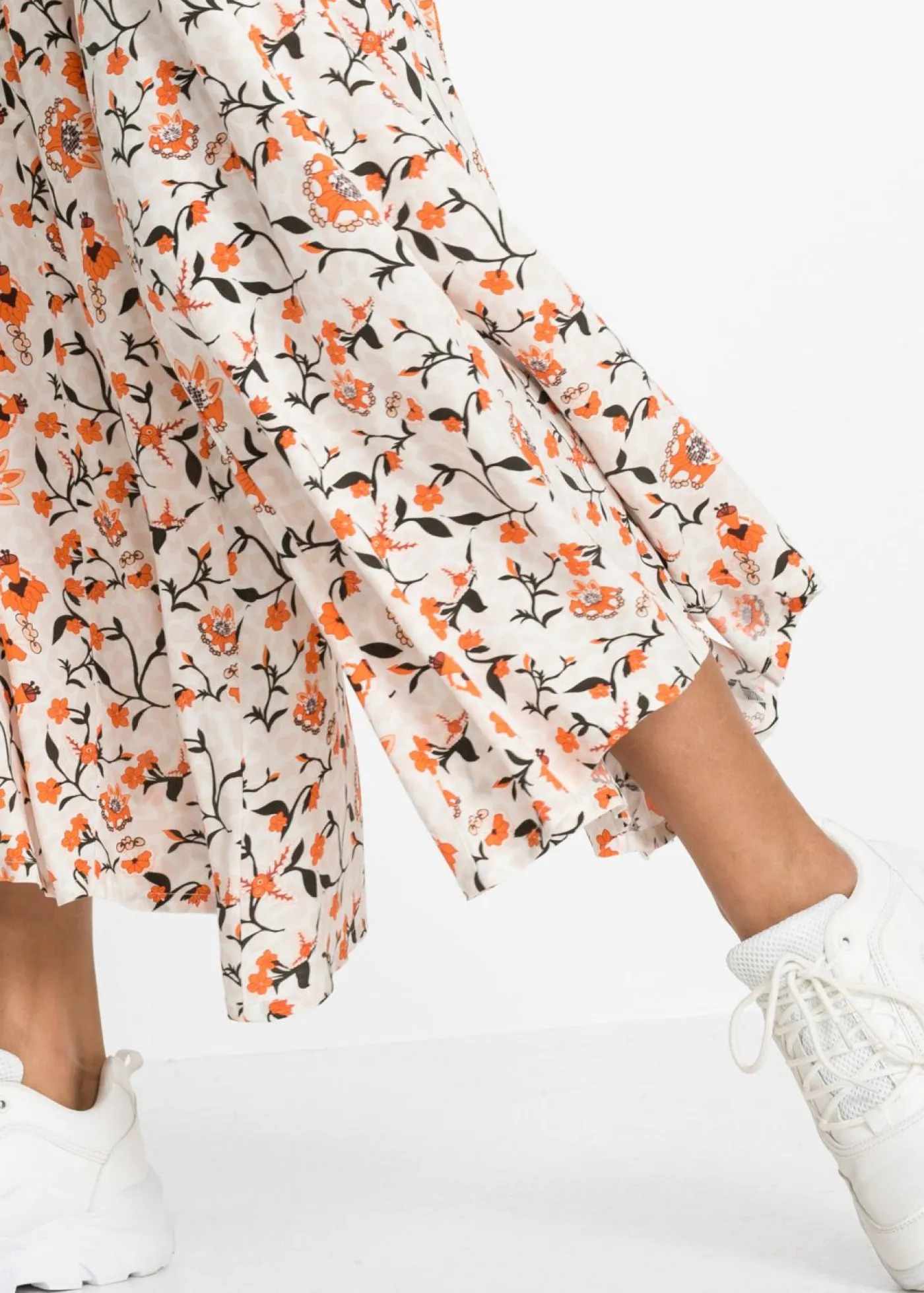 Pantalón Palazzo de viscosa fluida Mujer Pantalones|Tallas Pequeñas